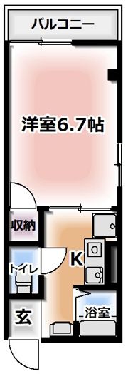 グランツ香里新町の間取り画像