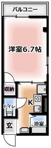 グランツ香里新町の間取り画像