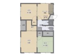 問田借家 5の間取り画像
