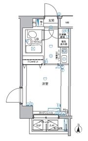 GRAZIA方南町の間取り画像