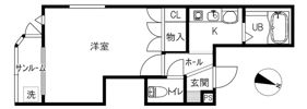ヴィクトリア葉山の間取り画像