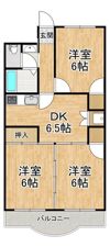 プロムナード洲崎 1番館の間取り画像