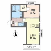 ソレイユコート富田の間取り画像