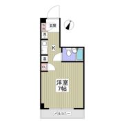 ロイヤルコート大岡山の間取り画像