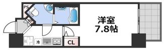 ラシュレエグゼ難波南の間取り画像