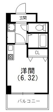 英和マンション龍禅寺の間取り画像