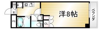 今出川アイビーハウスの間取り画像