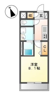 シルク南参道Rの間取り画像
