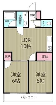 ニューアネックス(E-198)の間取り画像
