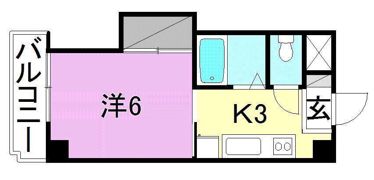 Y’sコート福音寺の間取り画像