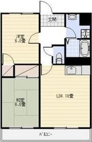 ヴィーブル宮の森南棟の間取り画像