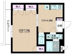 サングレースの間取り画像