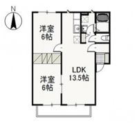 アウローラ万倍Bの間取り画像
