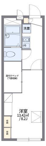 レオパレスKAZUの間取り画像