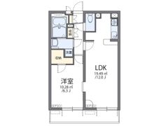 レオパレスエムエムワンの間取り画像