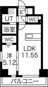 LiveFlat吹上の間取り画像