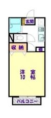 ハピネスⅡの間取り画像