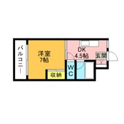 エムコート柏の森の間取り画像