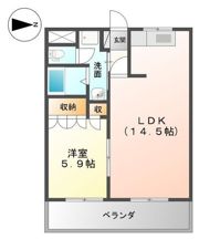 カトル・セゾンの間取り画像