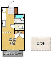 ルーム峰IIIの間取り画像