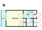 オクダビル Ⅰの間取り画像
