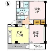 ヴィべールJの間取り画像