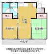 サンハイツ中島の間取り画像