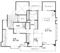 エトワール関の間取り画像