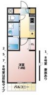 グランヴェールの間取り画像