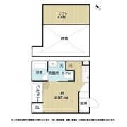 シエル若林の間取り画像
