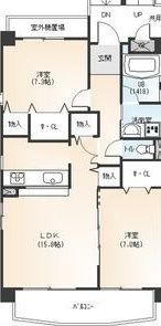 ステージ覚王山の間取り画像