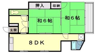 松屋ビルの間取り画像