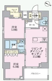 ARKMARK成増の間取り画像