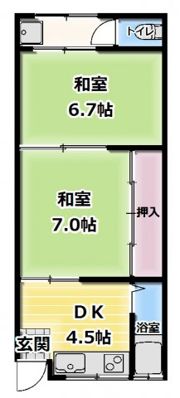 保川文化の間取り画像