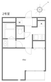 モダンアパートメント武蔵小山の間取り画像