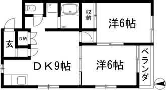 ヒルズ梅ヶ丘の間取り画像