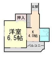 スタジオ108レザン中桜塚の間取り画像
