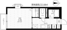 クライン ブルーメⅠの間取り画像
