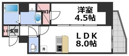 THE HUB MIYAKOJIMAの間取り画像