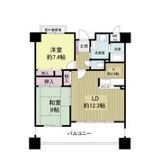 ルピナス鶴見の間取り画像