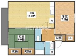 メゾンド山口の間取り画像