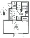 カーサフェリーチェの間取り画像