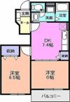 アルカンシェルの間取り画像