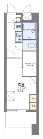 レオパレス国泰寺の間取り画像