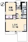 ヴェルジュ B棟の間取り画像