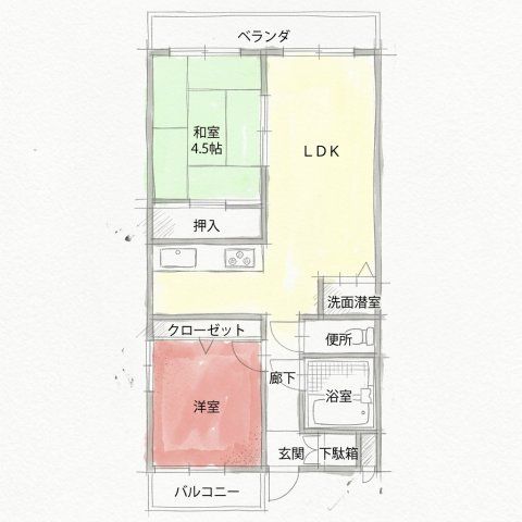 間取図