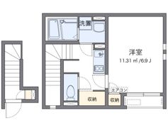クレイノお花茶屋の間取り画像