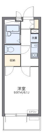 レオパレスパタータⅢの間取り画像
