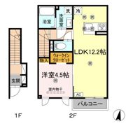 ビバーチェ城東の間取り画像