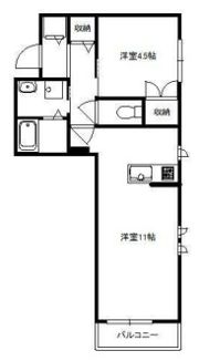 エルシア・ミオの間取り画像